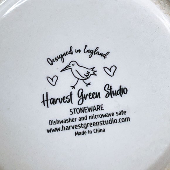 Harvest Green Studio England Stoneware Hello Fall Hedgehog Coffee Mug Tea Cup - Picture 9 of 9